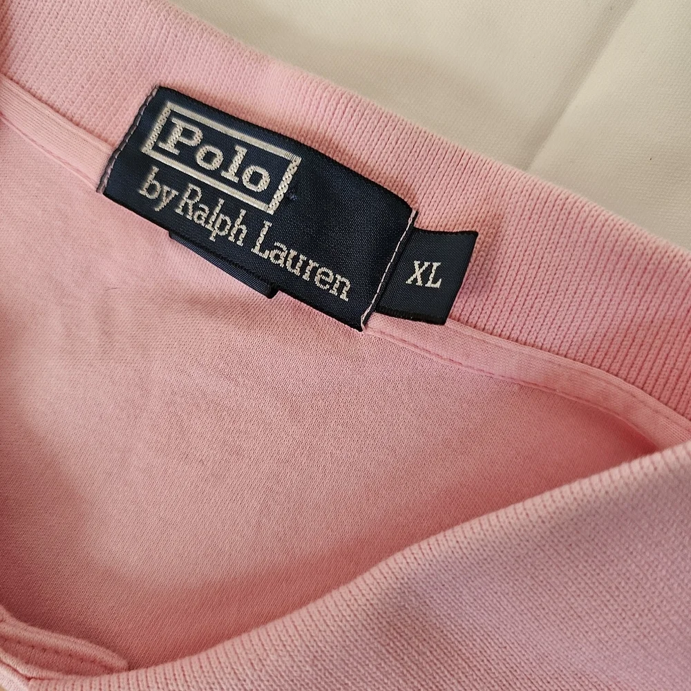 Polo Ralph Lauren Pink Piqué Fit Polo XL